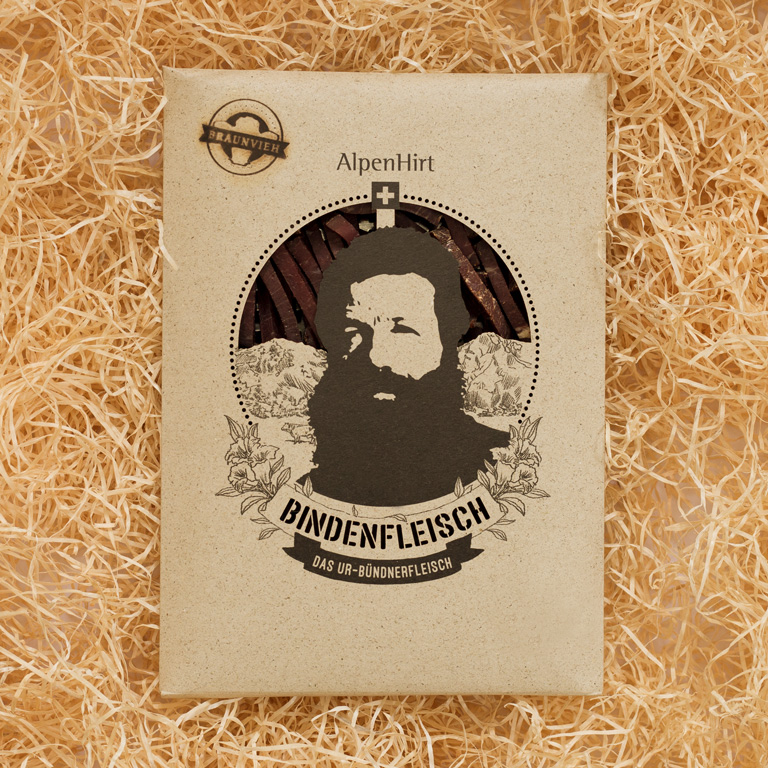 Bindenfleisch - Das Ur-Bündnerfleisch 150g / Braunvieh